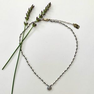 *SOLD* Ela Rae Stone Pendant Choker/Necklace